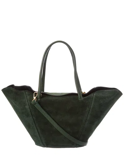 Persaman New York Ally13 Suede Tote In Green