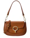 Persaman New York Amber Leather Crossbody