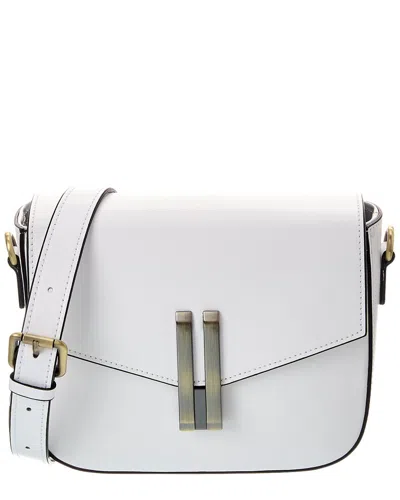 Persaman New York Bianca Leather Shoulder Bag In White