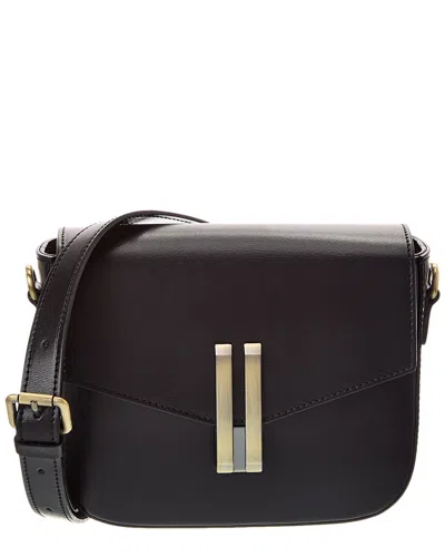 Persaman New York Bianca Leather Shoulder Bag In Black