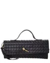 Persaman New York Bonnie Woven Leather Clutch