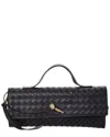 Persaman New York Bonnie Woven Leather Clutch