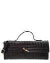 Persaman New York Bonnie Woven Leather Clutch