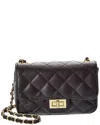 Persaman New York Evelyn16 Quilted Leather Shoulder Bag In Black