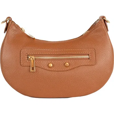 Persaman New York Desiree 18 Shoulder Bag In Brown