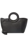 Persaman New York Destiny16 Leather Tote In Black