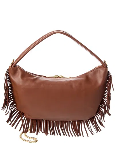 Persaman New York Dua Fringe Leather Shoulder Bag