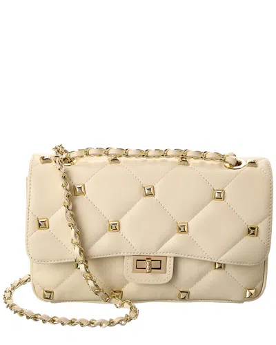 Persaman New York Embla Quilted Leather Crossbody In Sand