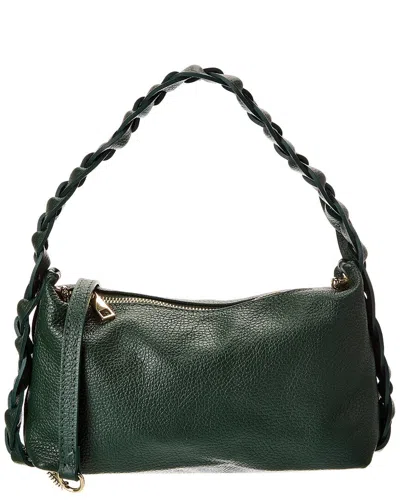 Persaman New York Eve13 Leather Shoulder Bag In Green