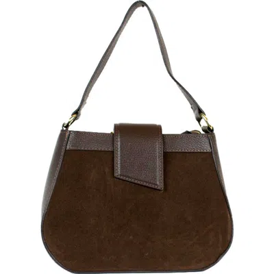 Persaman New York Fleur 18 Shoulder Bag In Brown