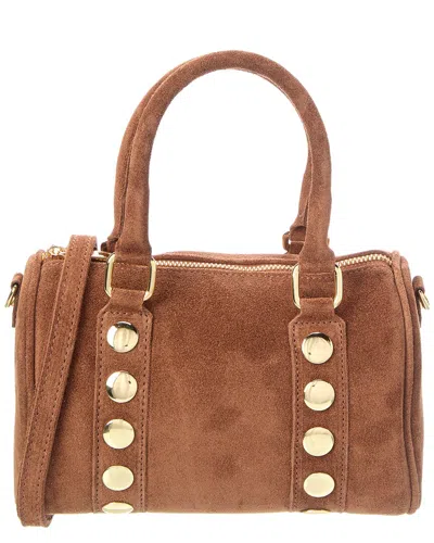 PERSAMAN NEW YORK GABRIELA16 STUDDED LEATHER SHOULDER BAG