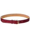 Persaman New York Giselle16 Leather Belt In Brown