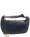 Persaman New York Grace13 Leather Shoulder Bag In Blue