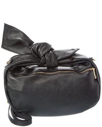 Persaman New York Hanna16 Leather Clutch In Black