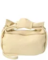 Persaman New York Hanna16 Leather Clutch In Sand