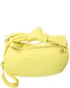Persaman New York Hanna16 Leather Clutch In Yellow