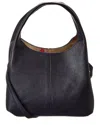 Persaman New York Hayley Leather Tote In Blue