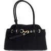 Persaman New York Heather Shoulder Bag In Black