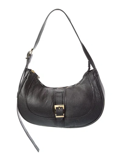 Persaman New York Imogen16 Leather Crossbody In Black