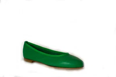 Persaman New York Irina Ballet Flat In Green