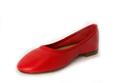 Persaman New York Irina Ballet Flat In Red