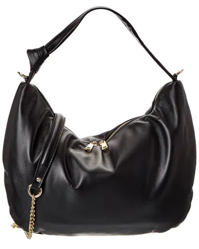 Persaman New York Isa Metallic Leather Shoulder Bag