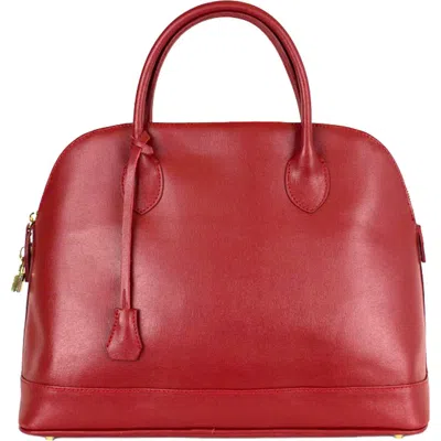 Persaman New York Juno Tote In Red