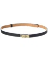 Persaman New York Leather Belt In Black