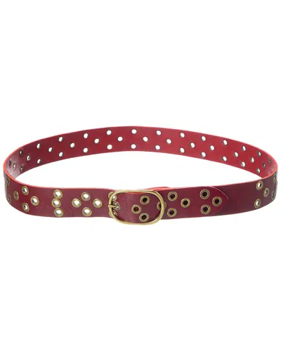 Persaman New York Leather Belt In Brown