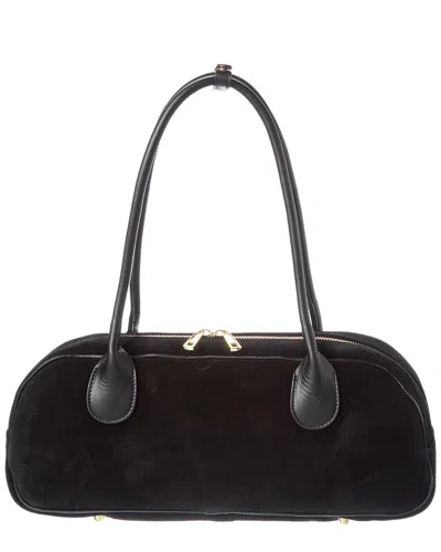 Persaman New York Leather Shoulder Bag In Brown