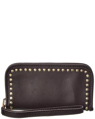 PERSAMAN NEW YORK PERSAMAN NEW YORK LEONA STUDDED LEATHER WALLET