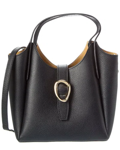 PERSAMAN NEW YORK LUNA16 LEATHER SHOULDER BAG