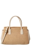 Persaman New York Lyra Straw Tote Bag