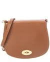 Persaman New York Nadia16 Leather Crossbody In Brown