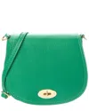 Persaman New York Nadia16 Leather Crossbody In Green