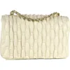 Persaman New York Quilted Crossbody Bag In Yellow