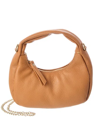 Persaman New York Rowyn 42 Leather Shoulder Bag In Brown