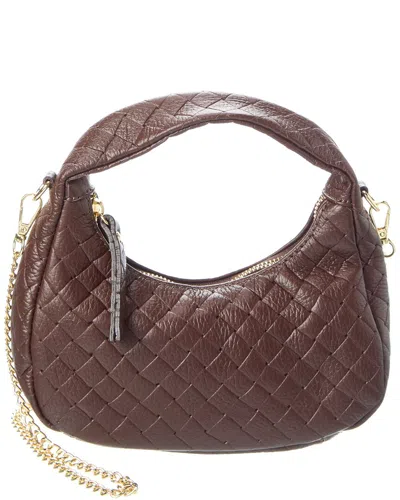 PERSAMAN NEW YORK ROWYN16 LEATHER SHOULDER BAG