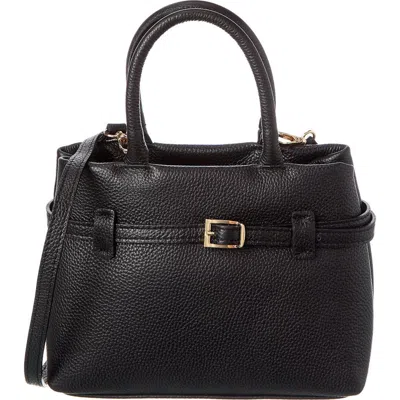 Persaman New York Satchel Bag In Black
