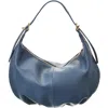 Persaman New York Shoulder Bag In Denim Blue
