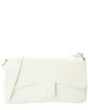 Persaman New York Siena Leather Crossbody In White