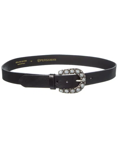 Persaman New York Skylar Leather Belt