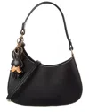 Persaman New York Sloane Leather Shoulder Bag In Black