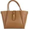 Persaman New York Small Tatum Tote In Brown
