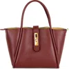 Persaman New York Small Tatum Tote In Red