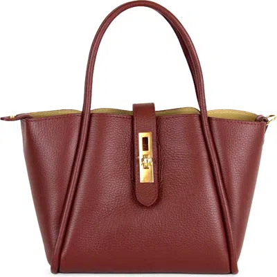 Persaman New York Small Tatum Tote In Red