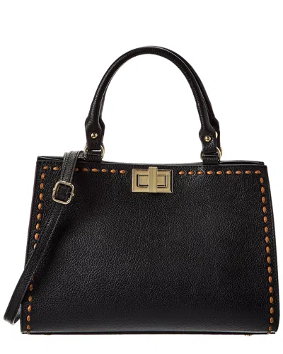 Persaman New York Solene Contrast Stitch Tote