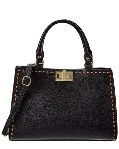Persaman New York Solene Contrast Stitch Tote