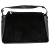 Persaman New York Talia Suede Shoulder Bag In Black