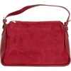 Persaman New York Talia Suede Shoulder Bag In Red